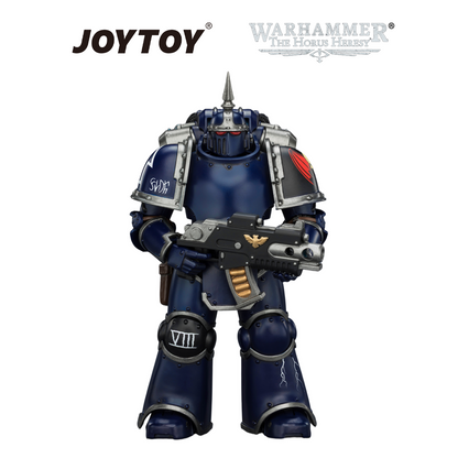 JOYTOY Warhammer The Horus Heresy - Night Lords, MKIII Tactical Legionary with Bolter and Bolt Pistol (1/18 Scale)