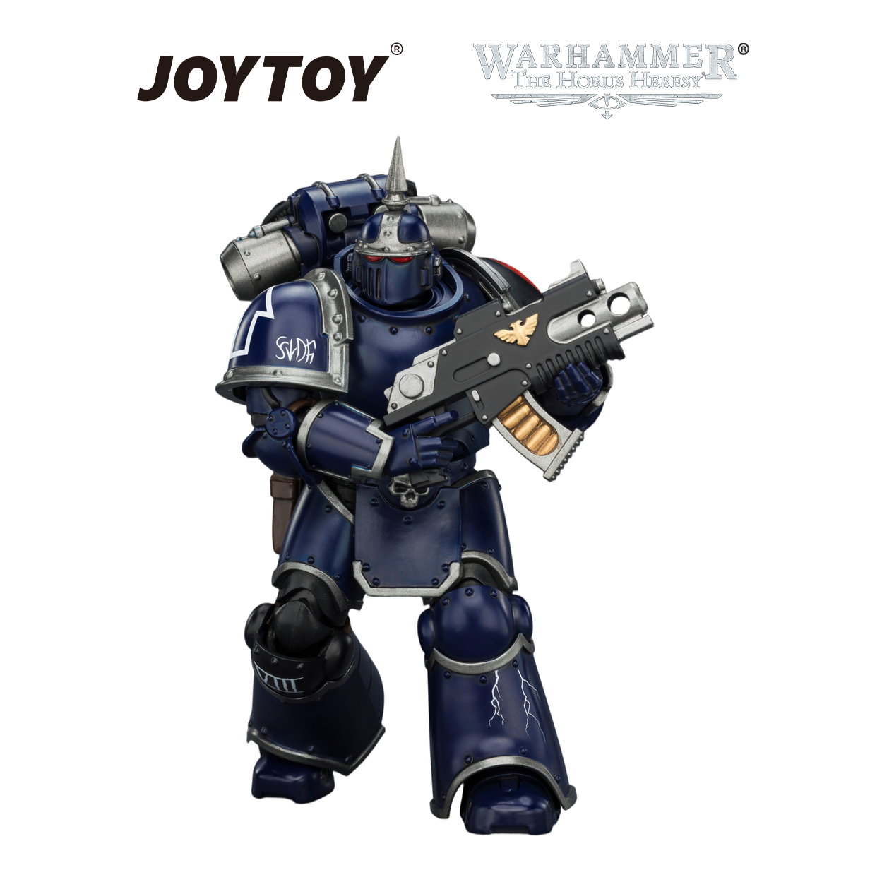 JOYTOY Warhammer The Horus Heresy - Night Lords, MKIII Tactical Legionary with Bolter and Bolt Pistol (1/18 Scale)
