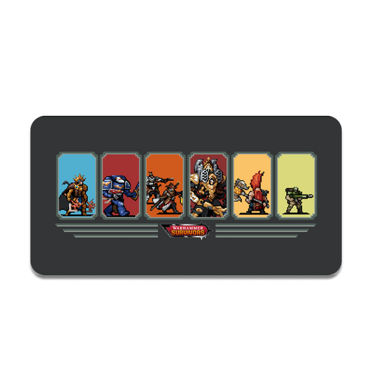 Warhammer Survivors: Heroes Large Gaming Mat