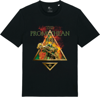 JOYTOY Warhammer The Horus Heresy - Salamanders, Vulkan, Primarch of the XVIIIth Legion with Dawnbringer, The Furnace's Heart and Dragon's Breath Gauntlet (1/18 Scale) Preorder & Exclusive T Shirt