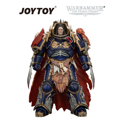 JOYTOY Warhammer The Horus Heresy - Night Lords, Konrad Curze, Primarch of the VIIIth Legion, The Night Haunter (1/18 Scale) & Exclusive T Shirt Preorder
