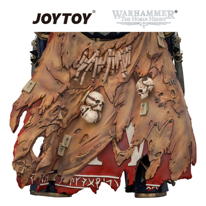 JOYTOY Warhammer The Horus Heresy - Night Lords, Konrad Curze, Primarch of the VIIIth Legion, The Night Haunter (1/18 Scale) & Exclusive T Shirt Preorder
