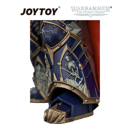 JOYTOY Warhammer The Horus Heresy - Night Lords, Konrad Curze, Primarch of the VIIIth Legion, The Night Haunter (1/18 Scale) & Exclusive T Shirt Preorder