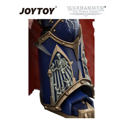 JOYTOY Warhammer The Horus Heresy - Night Lords, Konrad Curze, Primarch of the VIIIth Legion, The Night Haunter (1/18 Scale) & Exclusive T Shirt Preorder