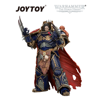 JOYTOY Warhammer The Horus Heresy - Night Lords, Konrad Curze, Primarch of the VIIIth Legion, The Night Haunter (1/18 Scale) & Exclusive T Shirt Preorder