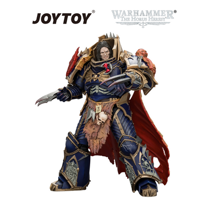 JOYTOY Warhammer The Horus Heresy - Night Lords, Konrad Curze, Primarch of the VIIIth Legion, The Night Haunter (1/18 Scale) & Exclusive T Shirt Preorder