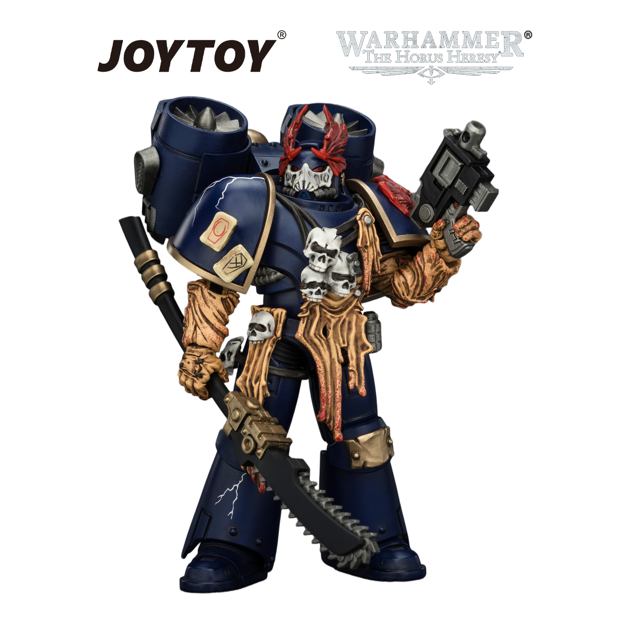 JOYTOY Warhammer The Horus Heresy - Night Lords, Night Raptor Huntmaster (1/18 Scale) Preorder