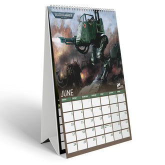 Astra Militarum 2024 A5 Desk Calendar