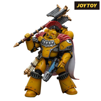 JoyToy Warhammer The Horus Heresy Action Figure - Imperial Fists, Legion Chaplain Consul, (1/18 Scale)