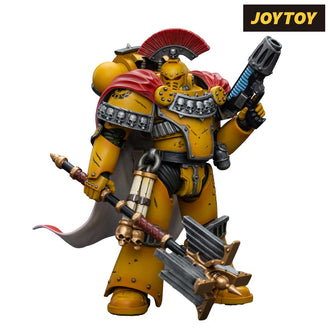 JoyToy Warhammer The Horus Heresy Action Figure - Imperial Fists, Legion Chaplain Consul, (1/18 Scale)