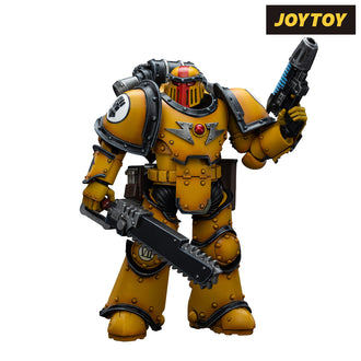 JoyToy Warhammer The Horus Heresy Action Figure - Imperial Fists, Legion MkIII Despoiler Squad Sergeant with Plasma Pistol (1/18 Scale)