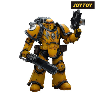 JoyToy Warhammer The Horus Heresy Action Figure - Imperial Fists, Legion MkIII Despoiler Squad Legion Despoiler with Chainsword (1/18 Scale)