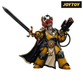 JoyToy Warhammer The Horus Heresy Action Figure - Imperial Fists, Legion Praetor with Power Sword (1/18 Scale)