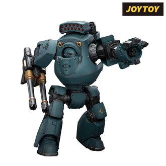 JoyToy Warhammer The Horus Heresy Action Figure - Sons of Horus, Contemptor Dreadnought with Gravis Autocannon (1/18 Scale) Preorder