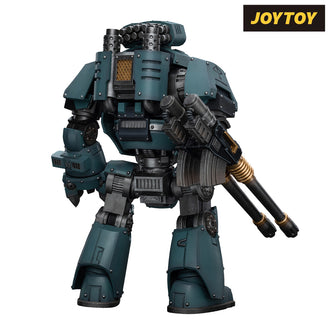 JoyToy Warhammer The Horus Heresy Action Figure - Sons of Horus, Contemptor Dreadnought with Gravis Autocannon (1/18 Scale) Preorder