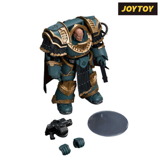 JoyToy Warhammer The Horus Heresy Action Figure - Sons of Horus, Legion Praetor in Cataphractii Terminator Armour (1/18 Scale)