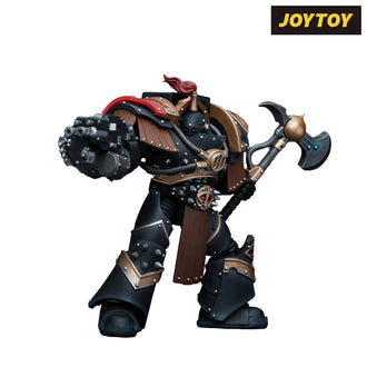 JoyToy Warhammer The Horus Heresy Action Figure - Sons of Horus Justaerin Terminator Squad, Justaerin with Carsonran Power Axe (1/18 Scale)