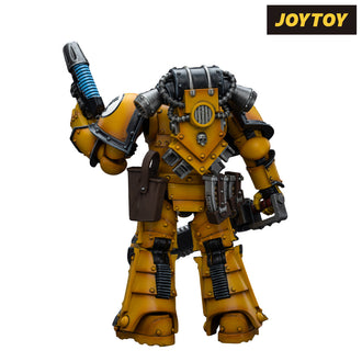 JoyToy Warhammer The Horus Heresy Action Figure - Imperial Fists, Legion MkIII Despoiler Squad Sergeant with Plasma Pistol (1/18 Scale)