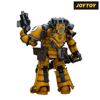 JoyToy Warhammer The Horus Heresy Action Figure - Imperial Fists, Legion MkIII Despoiler Squad Legion Despoiler with Chainsword (1/18 Scale)