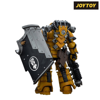 JoyToy Warhammer The Horus Heresy Action Figure - Imperial Fists, Legion MkIII Breacher Squad, Legion Breacher with Graviton Gun (1/18 Scale)