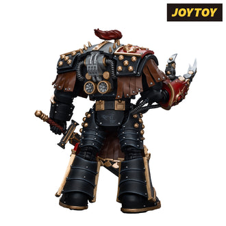 JoyToy Warhammer The Horus Heresy Action Figure - Sons of Horus, Ezekyle Abaddon, First Captain of the XVIth Legion (1/18 Scale)