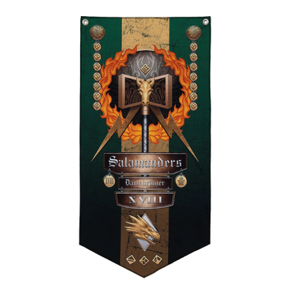 Salamanders Wall Banner 