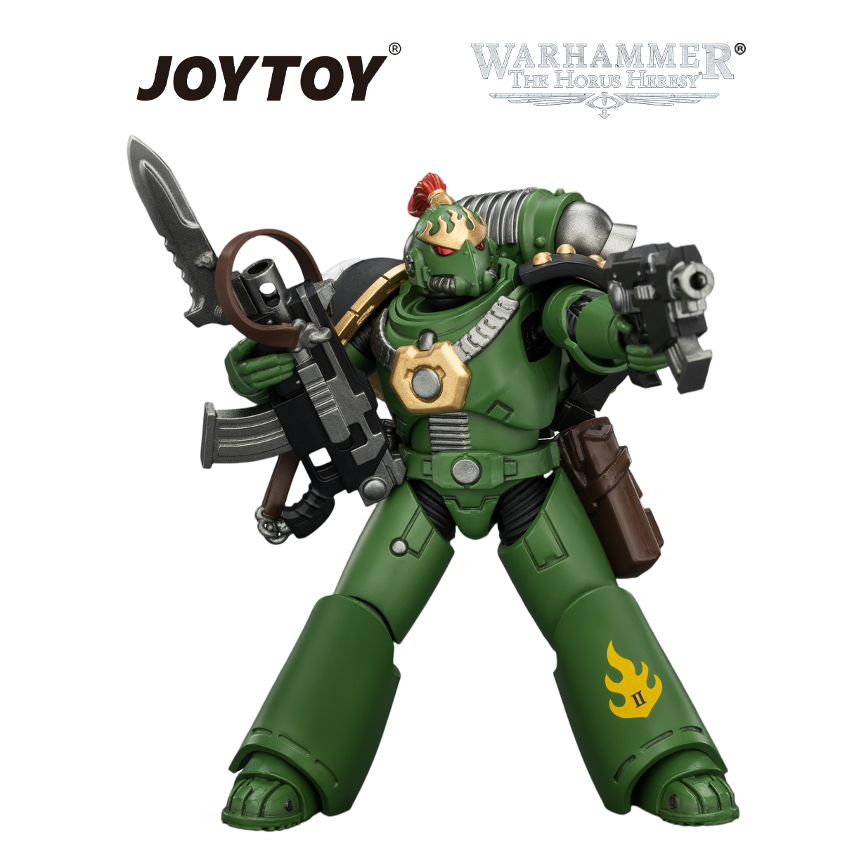 JOYTOY Warhammer The Horus Heresy - Salamanders, MKVI Tactical Legionary (1/18 Scale) Preorder