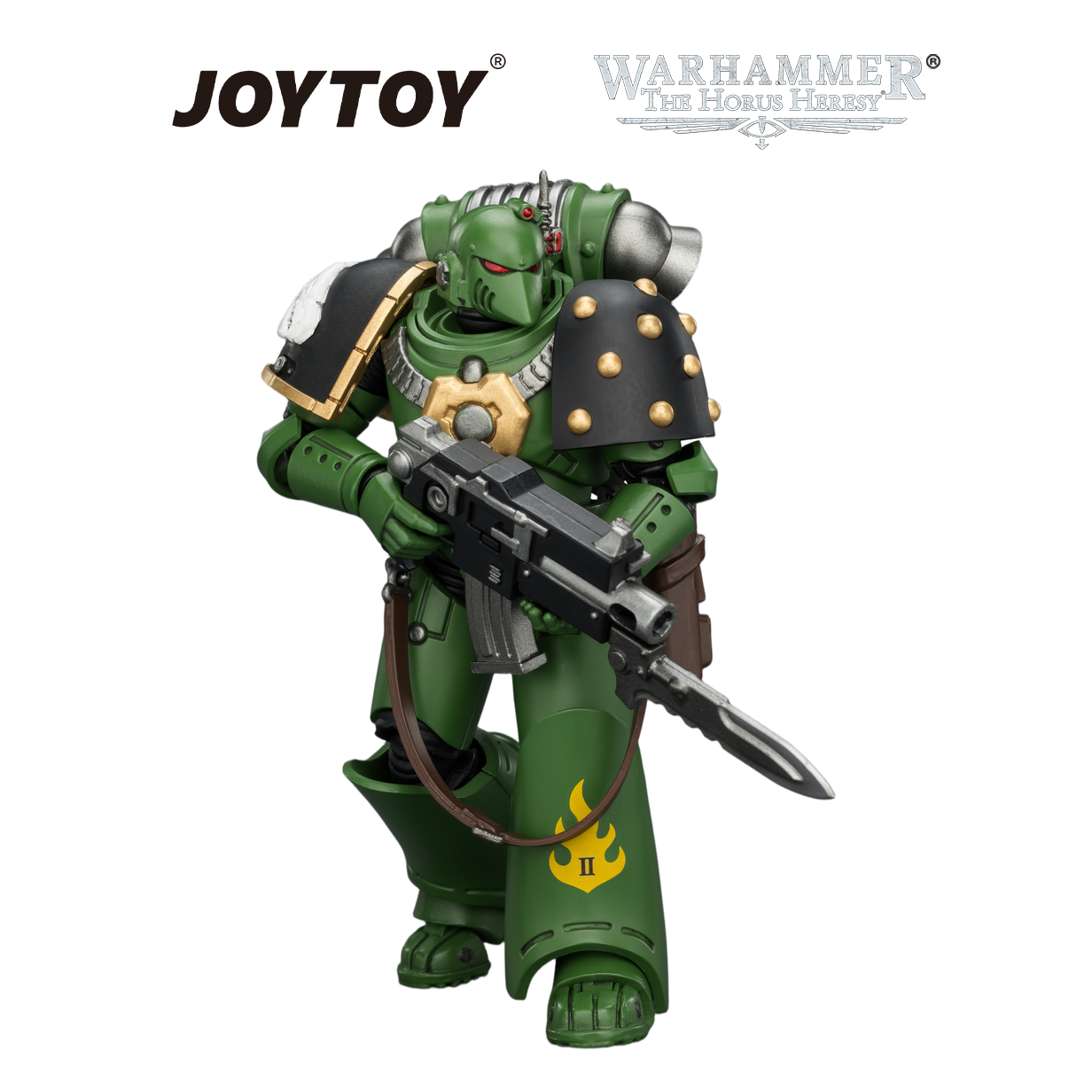 JOYTOY Warhammer The Horus Heresy - Salamanders, MKVI Tactical Legionary (1/18 Scale) Preorder