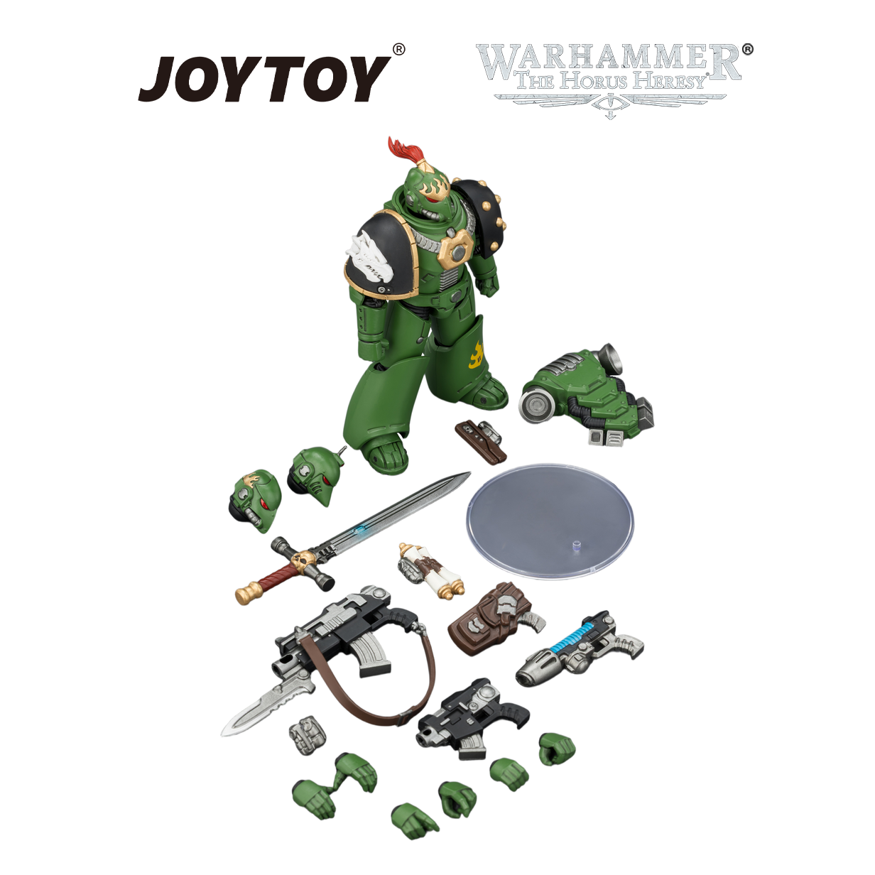 JOYTOY Warhammer The Horus Heresy - Salamanders, MKVI Tactical Legionary (1/18 Scale) Preorder