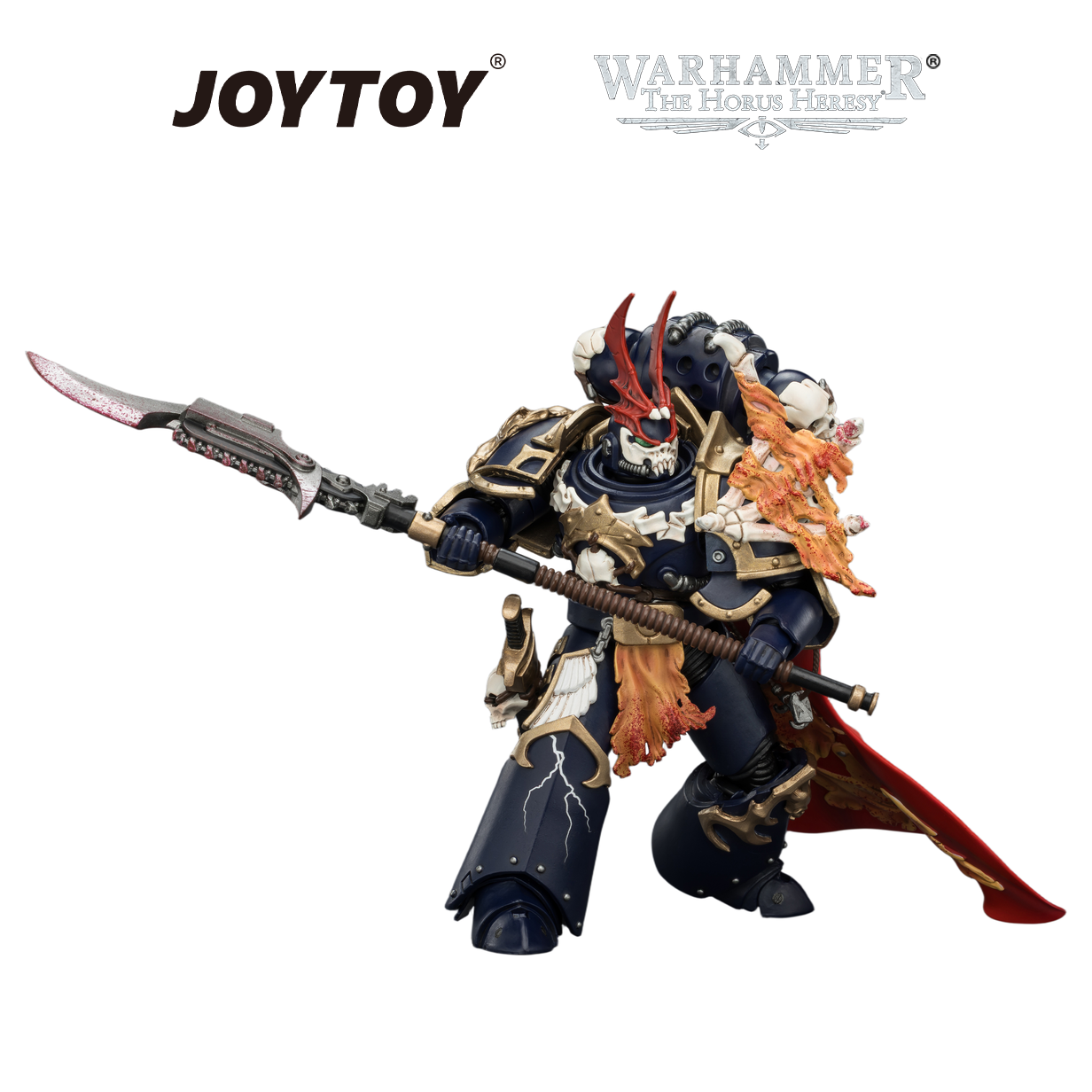 JOYTOY Warhammer The Horus Heresy - Sevatar, First Captain of the Night Lords, The Prince of Crows (1/18 Scale) Preorder
