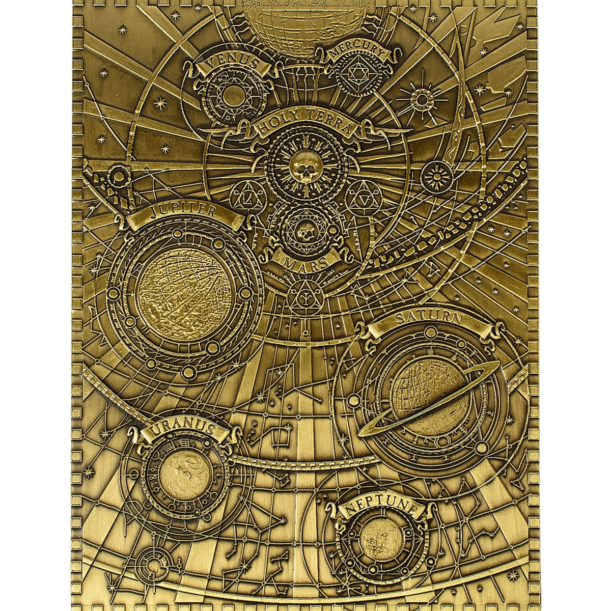 Warhammer 40,000: Sol System Metal Map Preorder