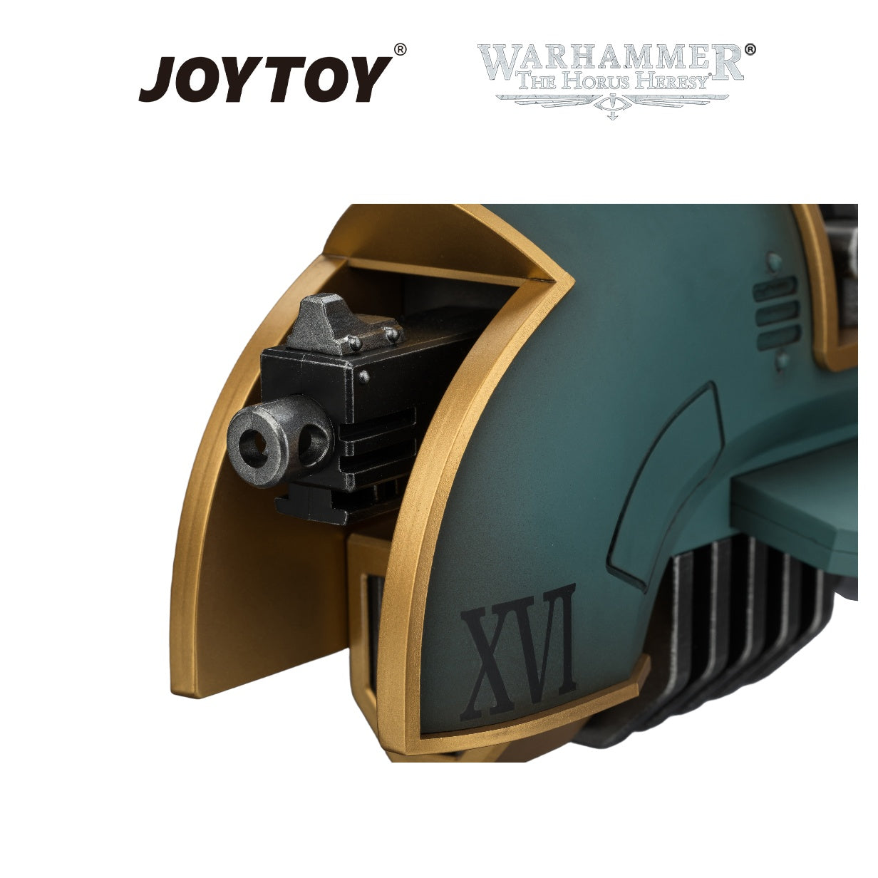JOYTOY Warhammer The Horus Heresy - Sons of Horus, Legion Scimitar Jetbike with Heavy Bolter (1/18 Scale) Preorder