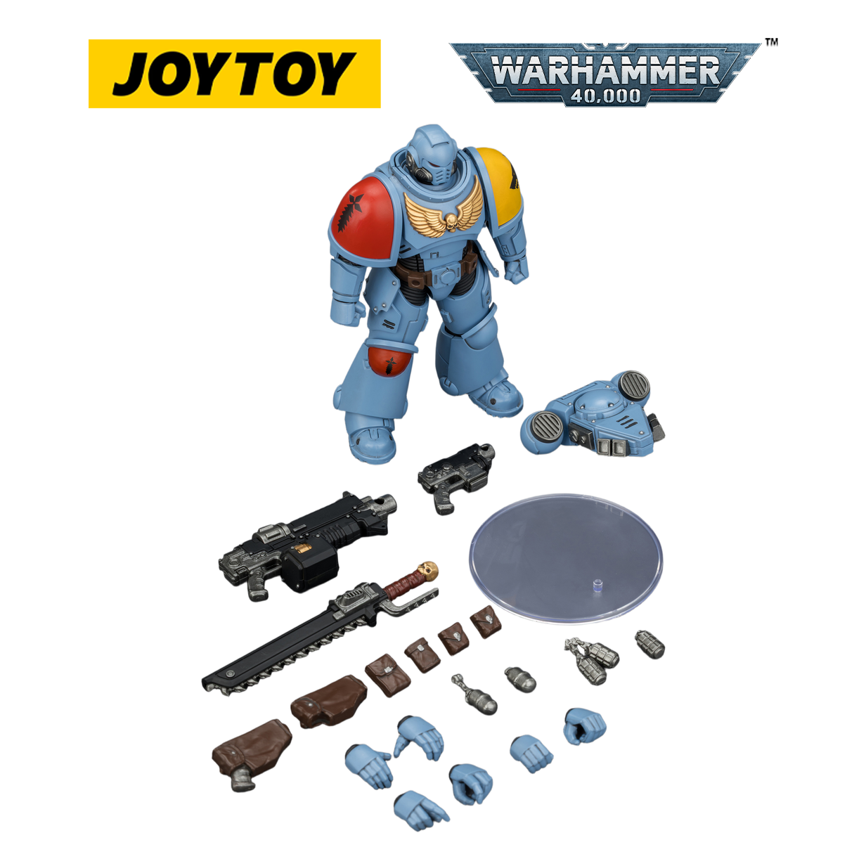 JOYTOY Warhammer 40,000 - Space Wolves, Intercessor (1/18 Scale) Preorder