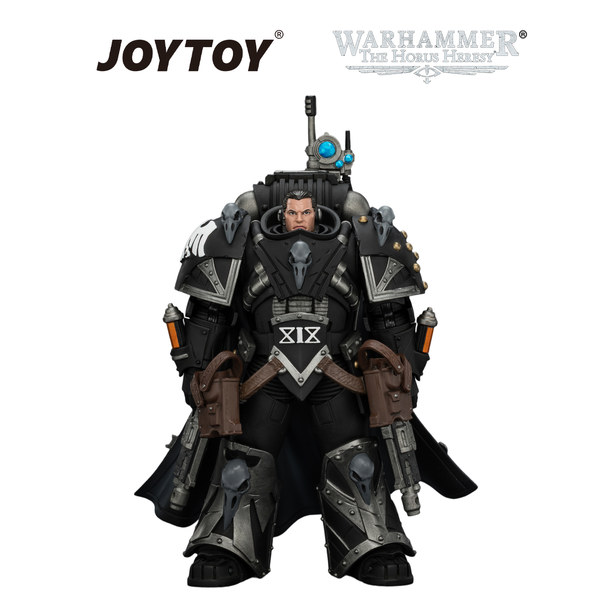 JOYTOY Warhammer The Horus Heresy - Raven Guard, Kaedes Nex, The Blood Crow, with Fulcrum Hand Cannons (1/18 Scale)