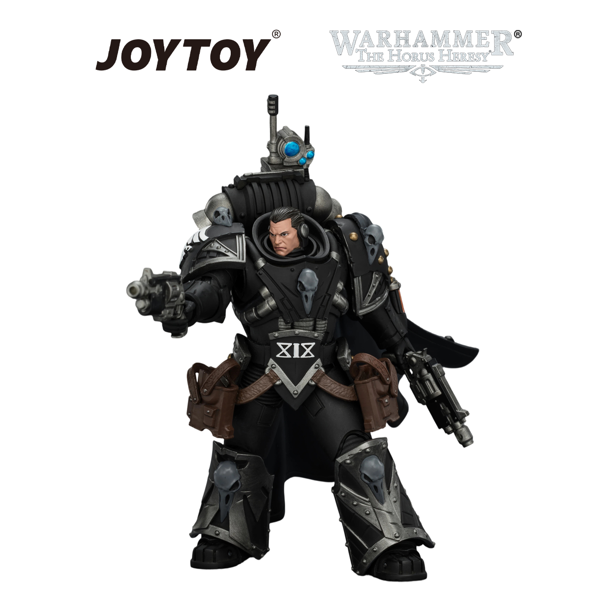 JOYTOY Warhammer The Horus Heresy - Raven Guard, Kaedes Nex, The Blood Crow, with Fulcrum Hand Cannons (1/18 Scale)