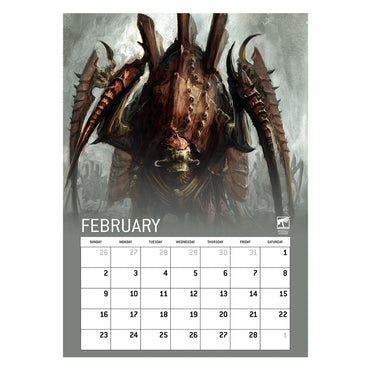Tyranids 2025 Calendar
