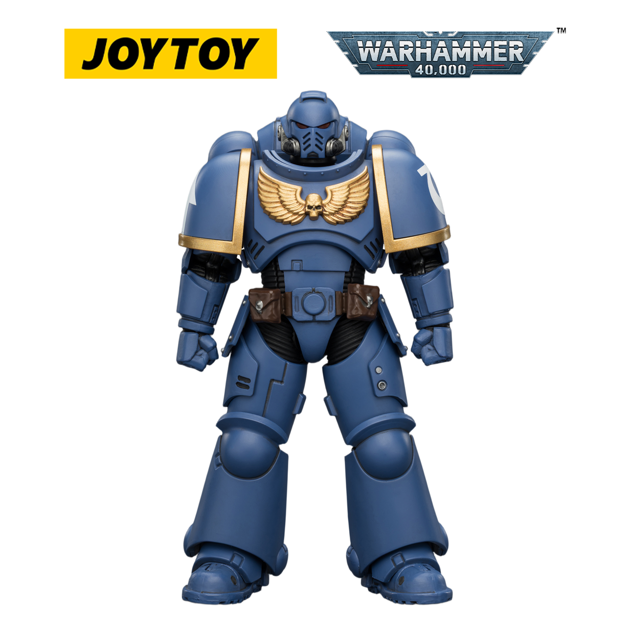 JOYTOY Warhammer 40,000 Ultramarines Predator Destructor & Intercessor (Scale 1:18) Preorder Bundle