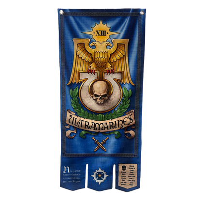 Ultramarines 2nd Company Banner - Preorder