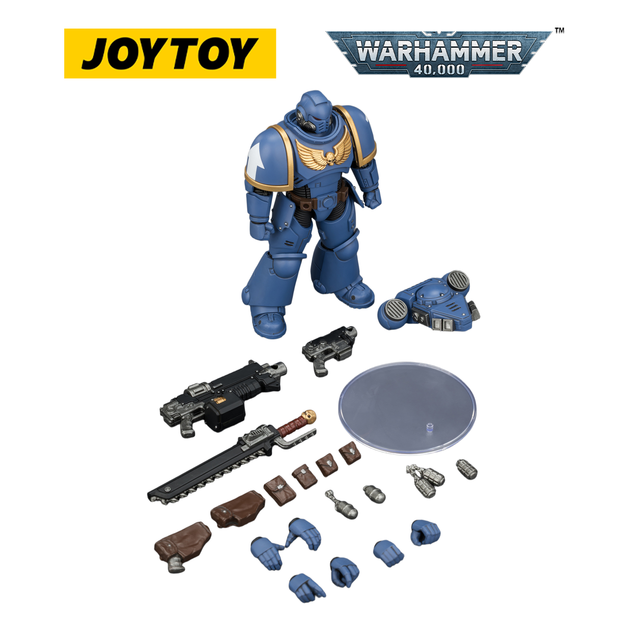 JOYTOY Warhammer 40,000 - Ultramarines, Intercessor (1/18 Scale) Preorder