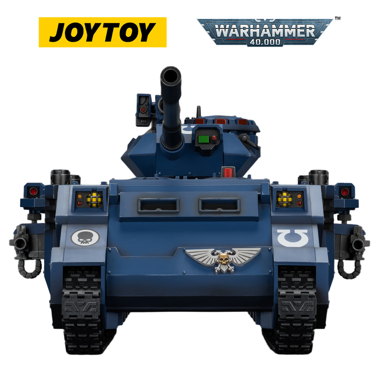 JOYTOY Warhammer 40,000 Ultramarines Predator Destructor & Intercessor (Scale 1:18) Preorder Bundle