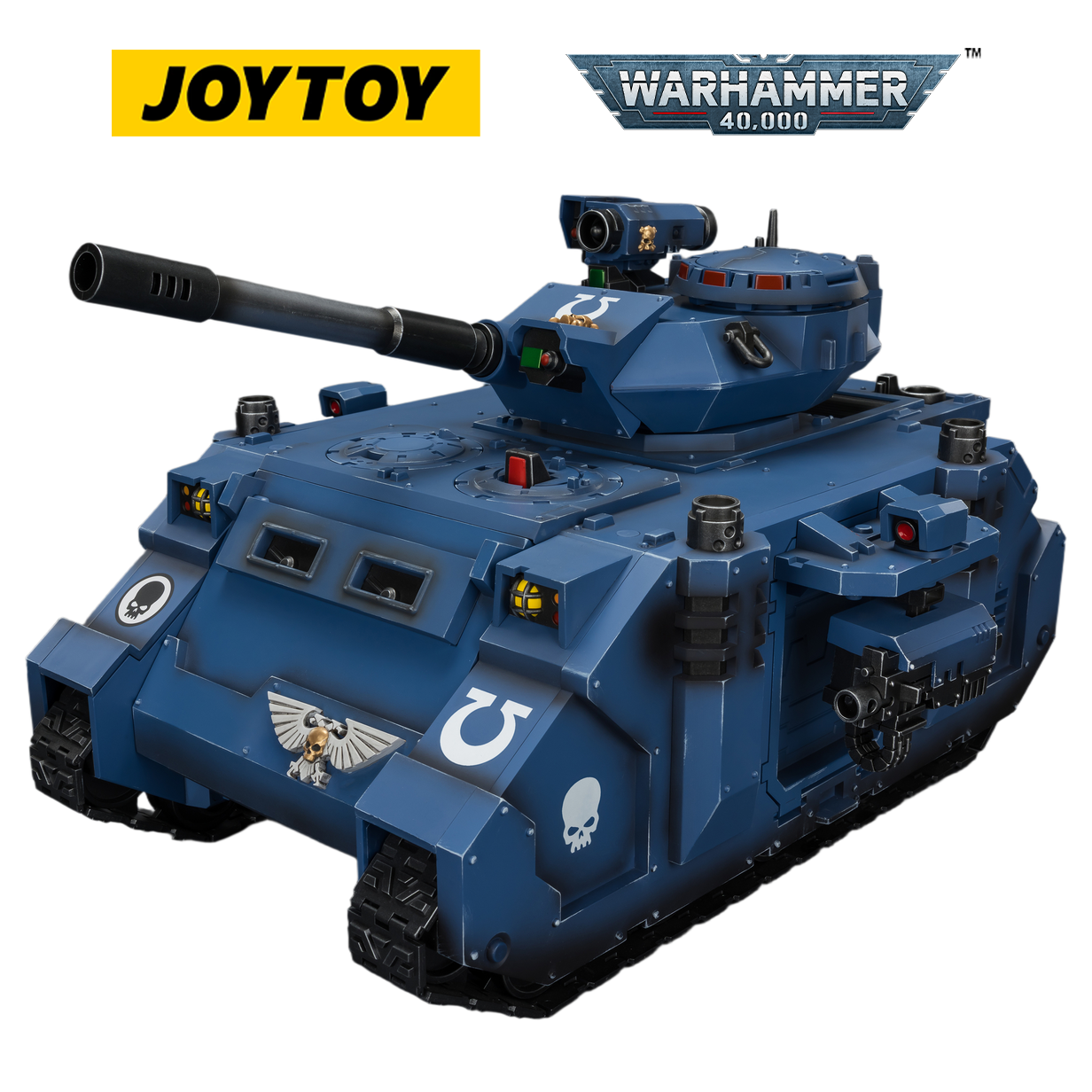 JOYTOY Warhammer 40,000 Ultramarines Predator Destructor & Intercessor (Scale 1:18) Preorder Bundle