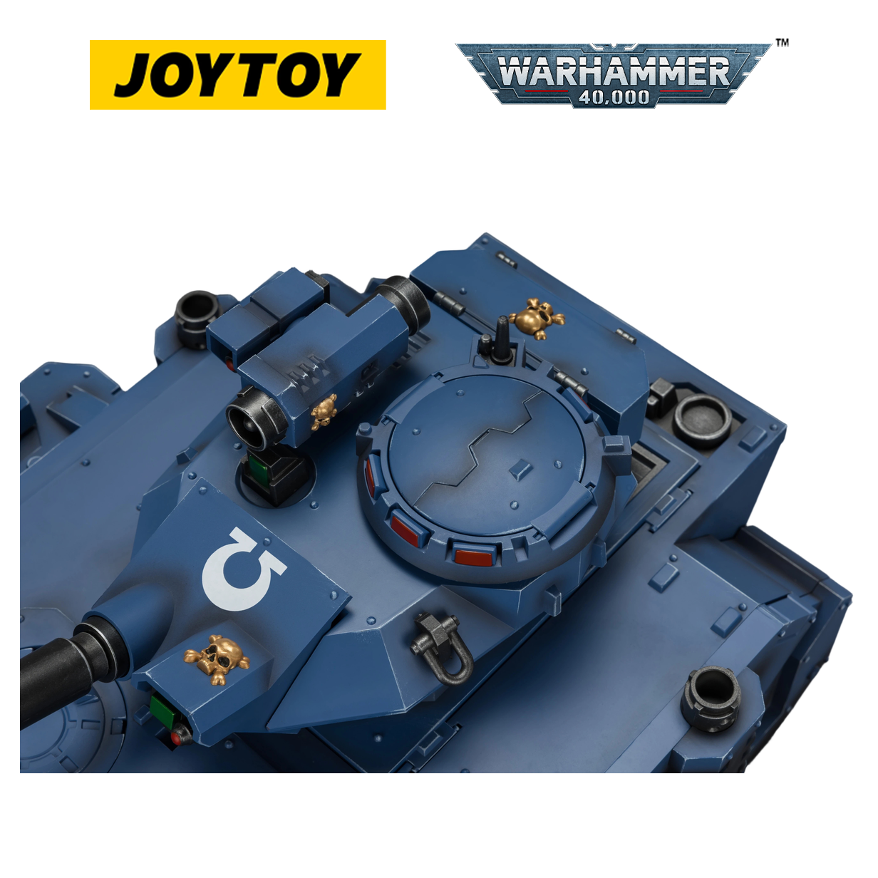 JOYTOY Warhammer 40,000 Ultramarines Predator Destructor & Intercessor (Scale 1:18) Preorder Bundle