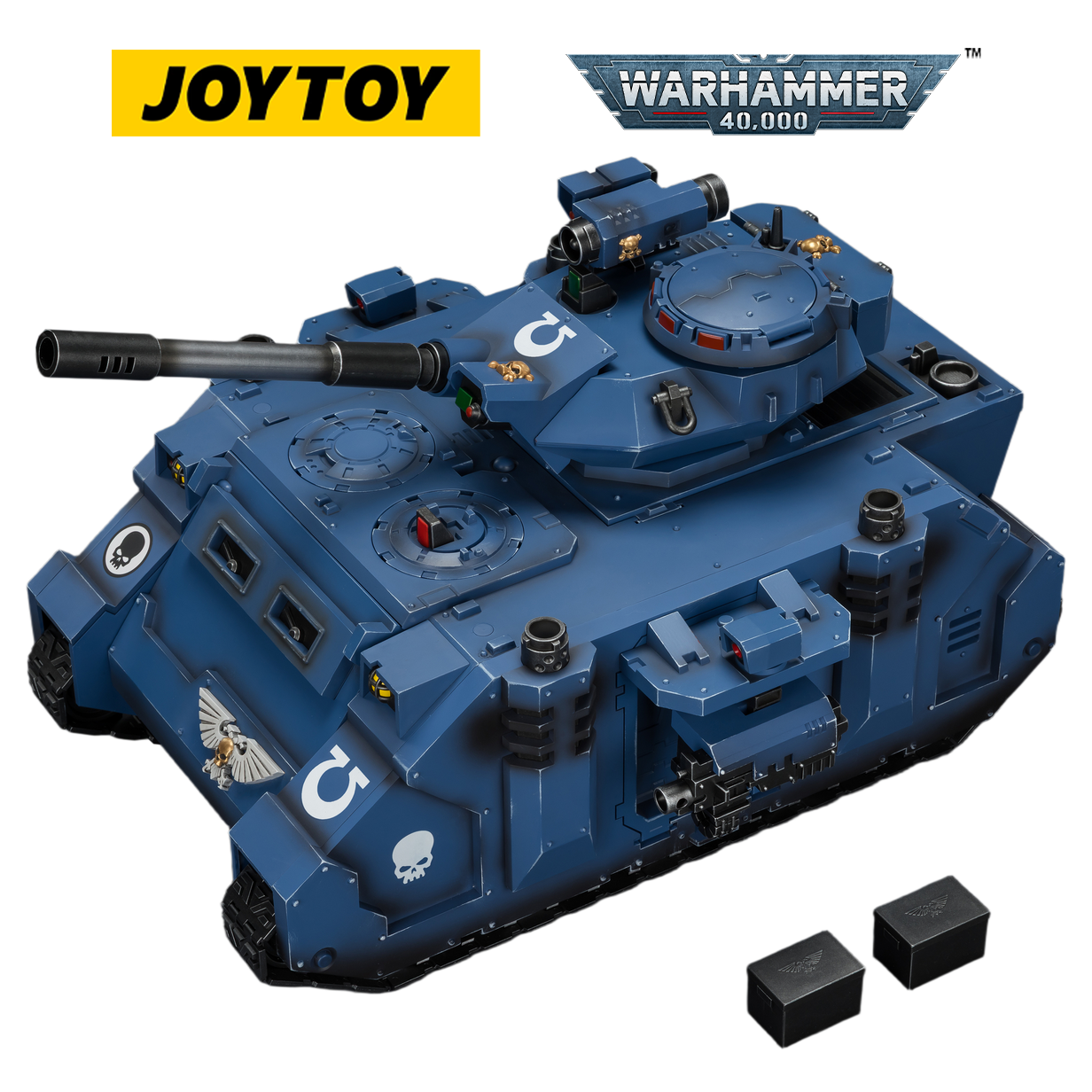JOYTOY Warhammer 40,000 Ultramarines Predator Destructor & Intercessor (Scale 1:18) Preorder Bundle