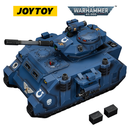 JOYTOY Warhammer 40,000 Ultramarines Predator Destructor & Intercessor (Scale 1:18) Preorder Bundle