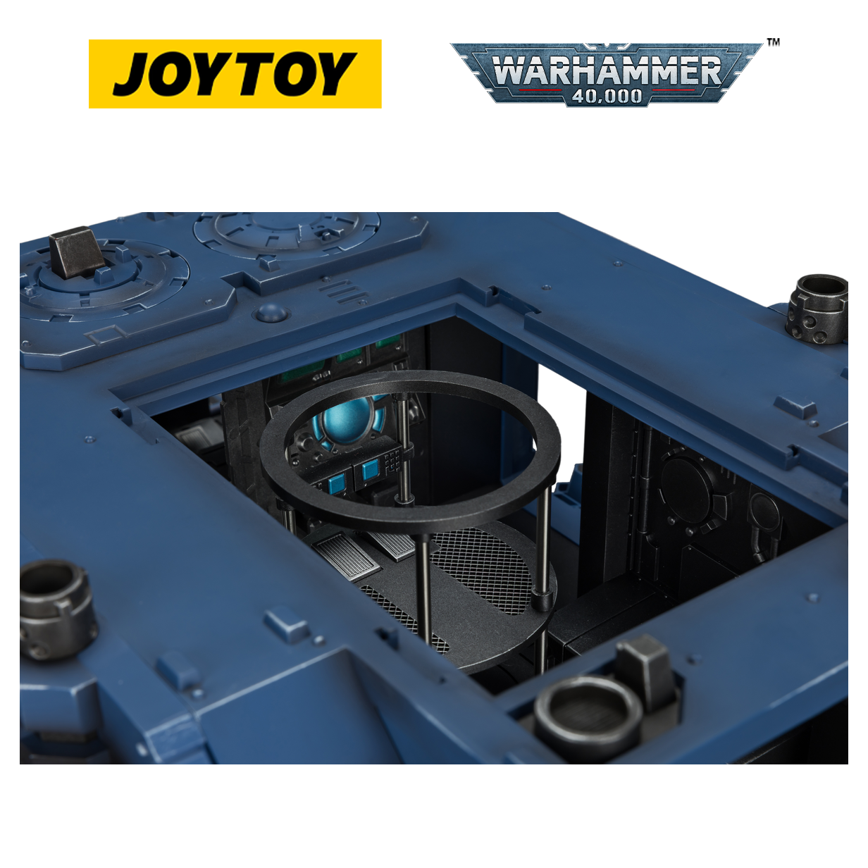 JOYTOY Warhammer 40,000 Ultramarines Predator Destructor & Intercessor (Scale 1:18) Preorder Bundle