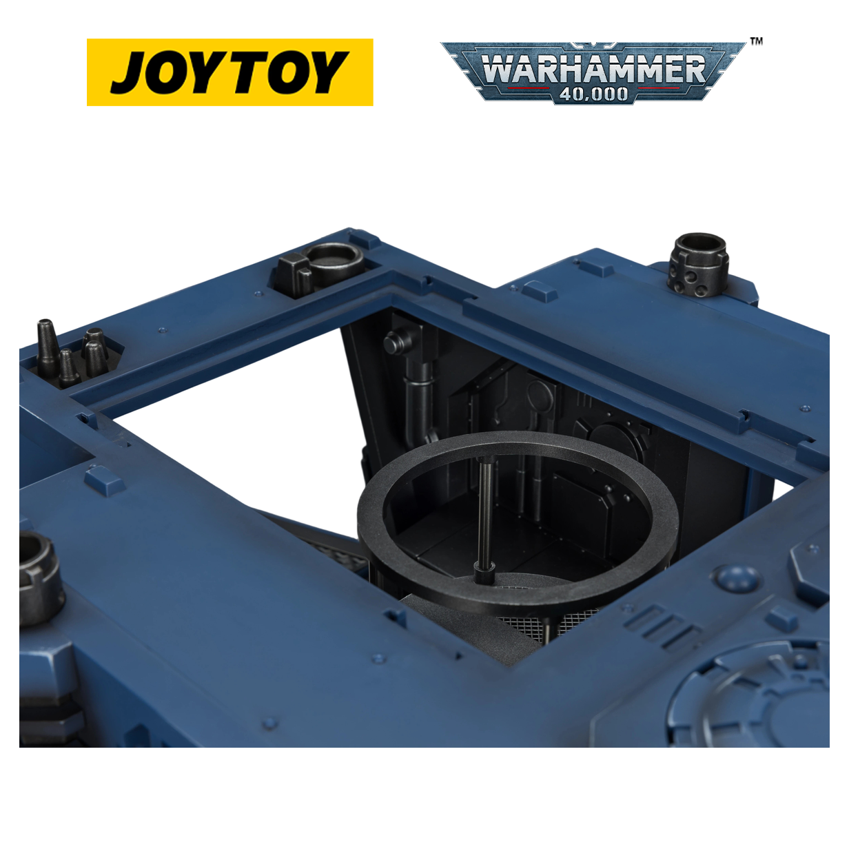 JOYTOY Warhammer 40,000 Ultramarines Predator Destructor & Intercessor (Scale 1:18) Preorder Bundle