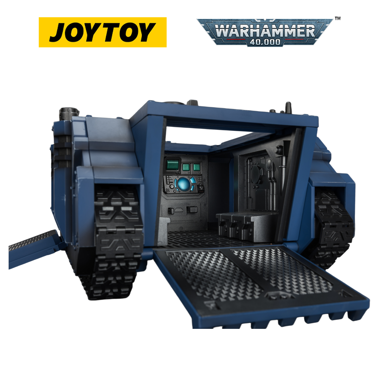 JOYTOY Warhammer 40,000 Ultramarines Predator Destructor & Intercessor (Scale 1:18) Preorder Bundle