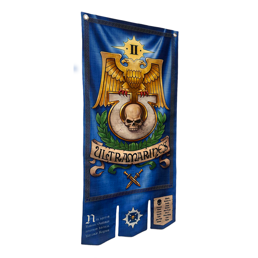 Warhammer 40,000: Ultramarines 2nd Company Banner - Preorder