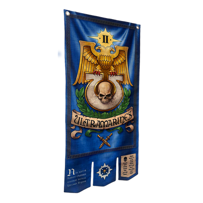 Warhammer 40,000: Ultramarines 2nd Company Banner - Preorder