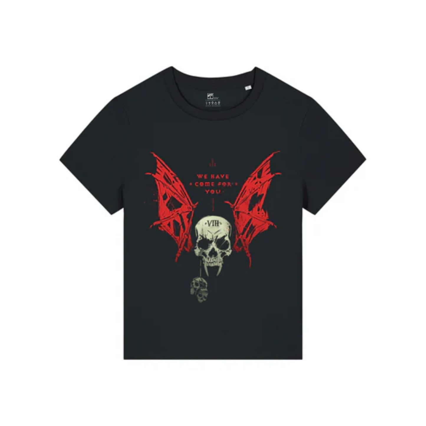 Warhammer 40,000 - Night Lords 'We Have Come For You' Fitted T Shirt